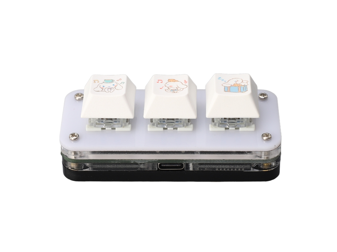Teclado Mecânico Mini Usb Rgb Programável Gamer