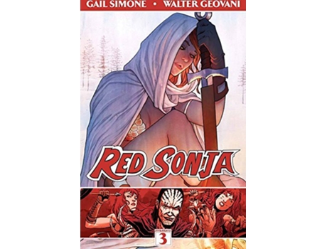Livro Red Sonja Volume 3 The Forgiving of Monsters de Gail Simone (Inglês)