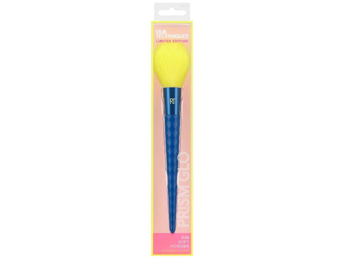 Pincel de Maquilhagem Prism Glo Soft Powder REAL TECHNIQUES 13,5 ml