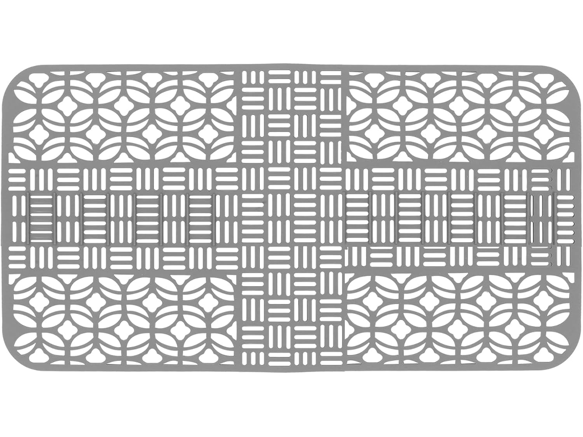 Tapete De Silicone Resistente E Elegante Para Pia, Com Design Antiderrapante Em Formato De Colmeia, Ideal Para Cozinhas