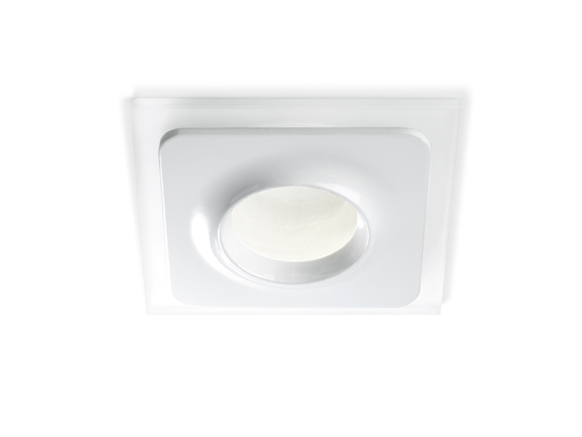 Ledsc4 Formula - Aplique 106x106x80mm, Alumínio, Cor Branco, Led 8w, Ip44