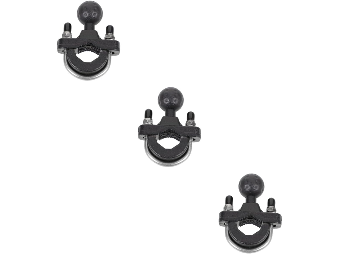 Suporte Para Celular Em Formato De U Para Guidão De Bicicleta, 3 Peças, Fácil Instalação, Universal, Resistente, 7-15 Polegadas