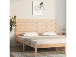 Vidaxl Cabeceira De Cama 120x3x80 Cm Pinho Maciço