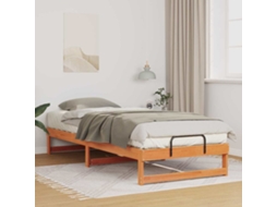 Vidaxl Estrutura Da Cama Castanho 100 X 220 Cm