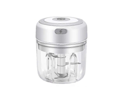 Picador Elétrico Multiuso Para Alho, Cebola, Frutas E Carnes Com Carregamento Usb - 250ml