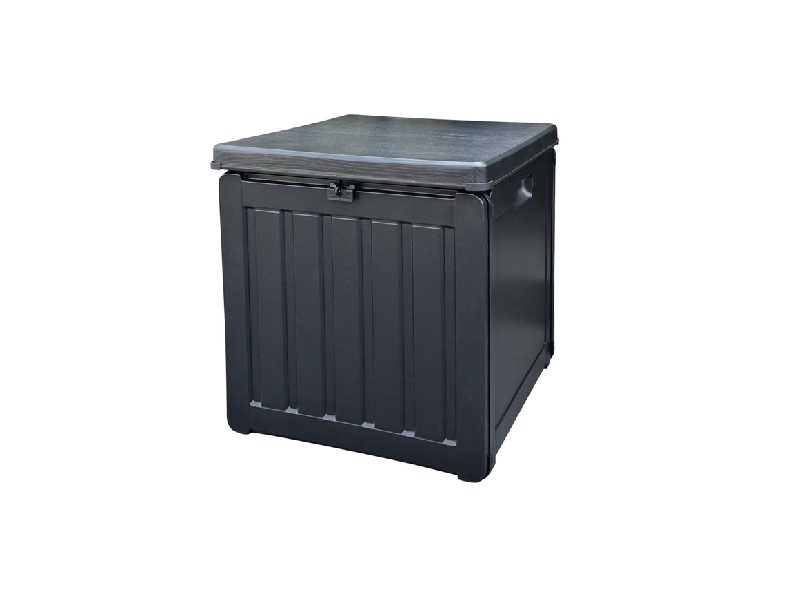 Baú de Armazenamento GARDIUN Peito Soften Small 42 8x42 8x46 4 cm Capacidade 76L Fita de Fixação Para Tampa e Alças Laterais