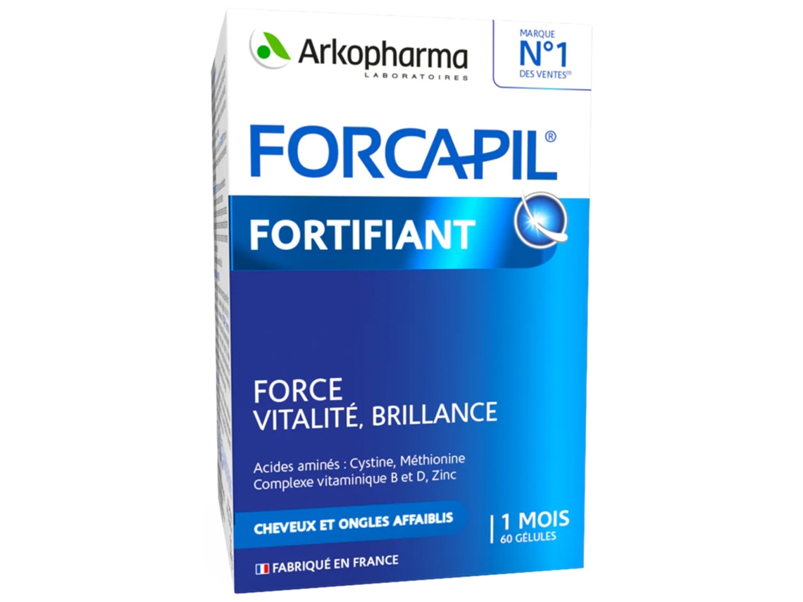 Forcapil Cabelos e Unhas 60 Cápsulas ARKOPHARMA