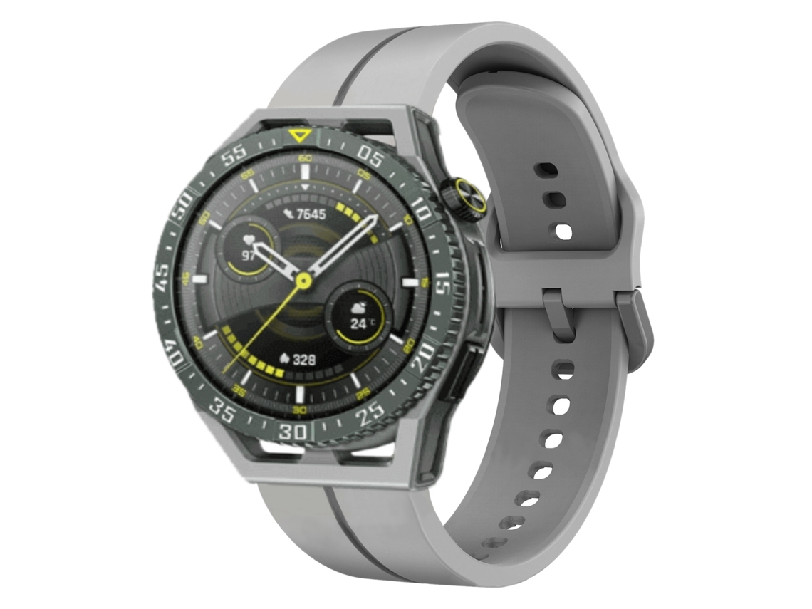 Bracelete de Smartwatch para Huawei Watch GT 3 SE 22mm Loop de silicone (cinza)