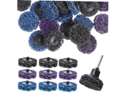 Conjunto De Discos Polimento Nylon Para Esmerilhadeira Angular