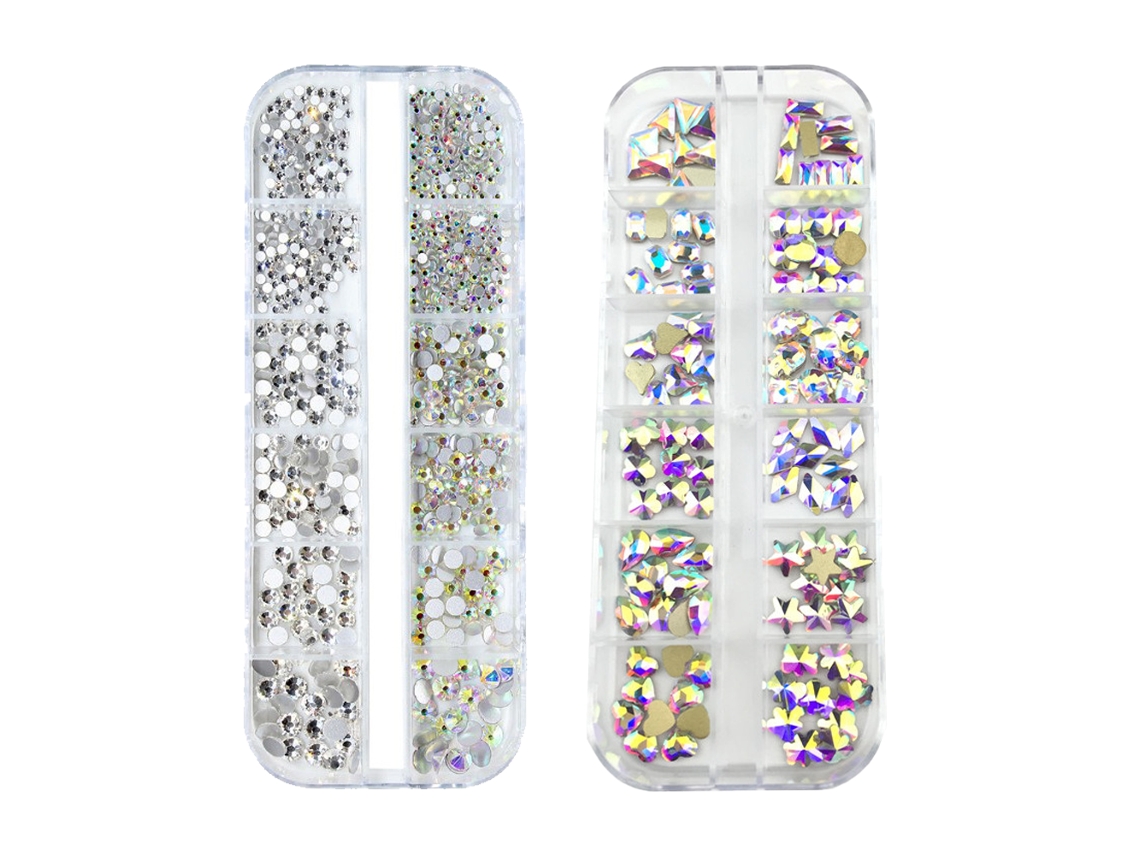 Strass De Cristal Pedras 3D Planas Para Decoração De Unhas -St-06 ZMDECQNA 2 Un