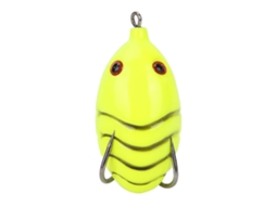Isca Artificial Sapo Silicone Amarela