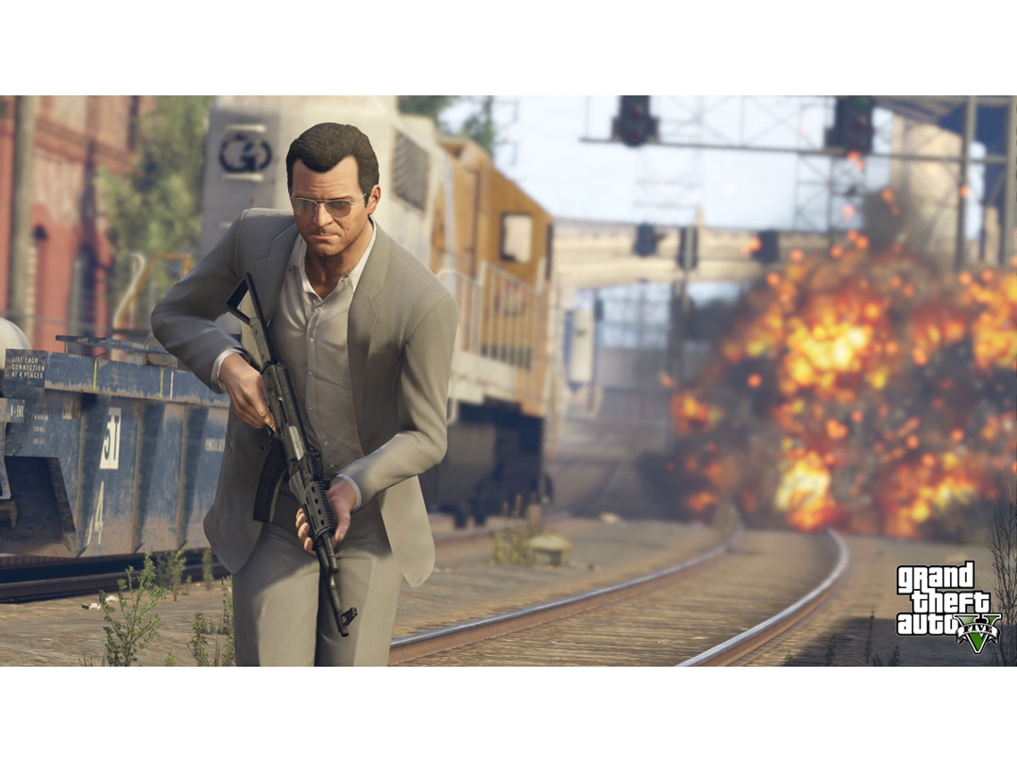 Jogo Grand Theft Auto V - GTA-V - Xbox 360