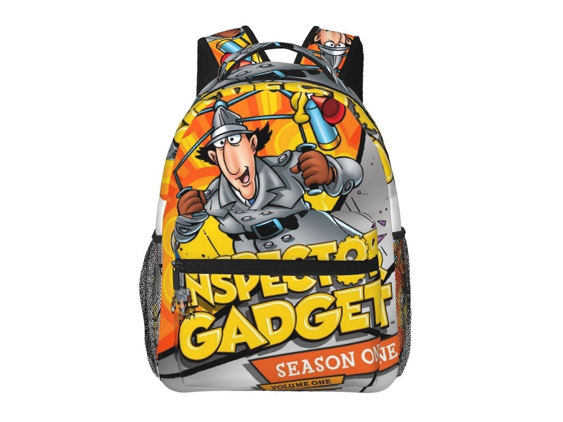 Mochila De Estudante Inspector Gadget H126, Durável E Leve, À Prova Dágua E Com Alça De Ombro Respirável. Olysi Shop