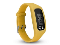 Pulseira inteligente com pedômetro para crianças, relógio eletrônico de silicone para e-bike