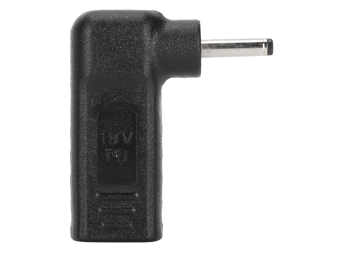 Adaptador angular USB-C para DC, 3,0 x 1,1 mm, para cabos de dados | S/MARCA