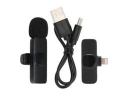 Microfone Lavalier Sem Fio LAXISCREED para Iphone K9