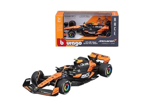 Bburago Mclaren Mcl38 Lando Norris 143 78107 4 Colorbabyp25