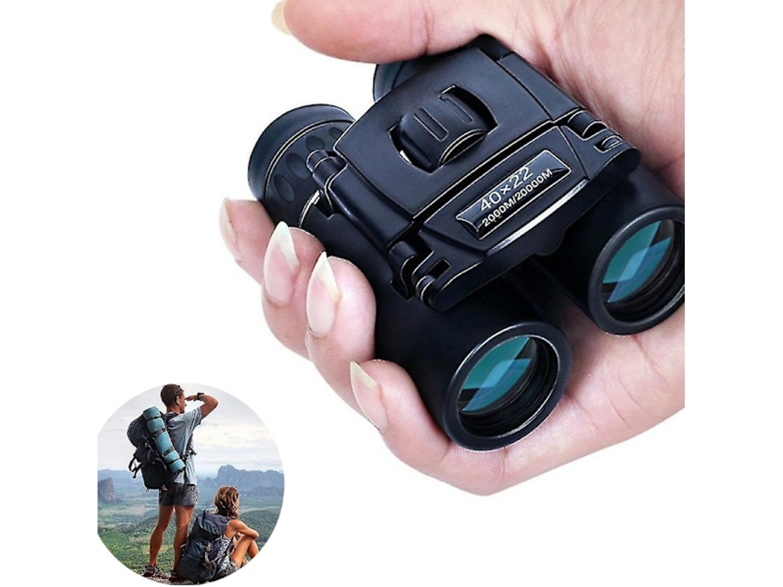 Binóculos Mini Dobráveis​​ 40x22 Hd Potentes com Alcance de 2000m BRILVIBERA