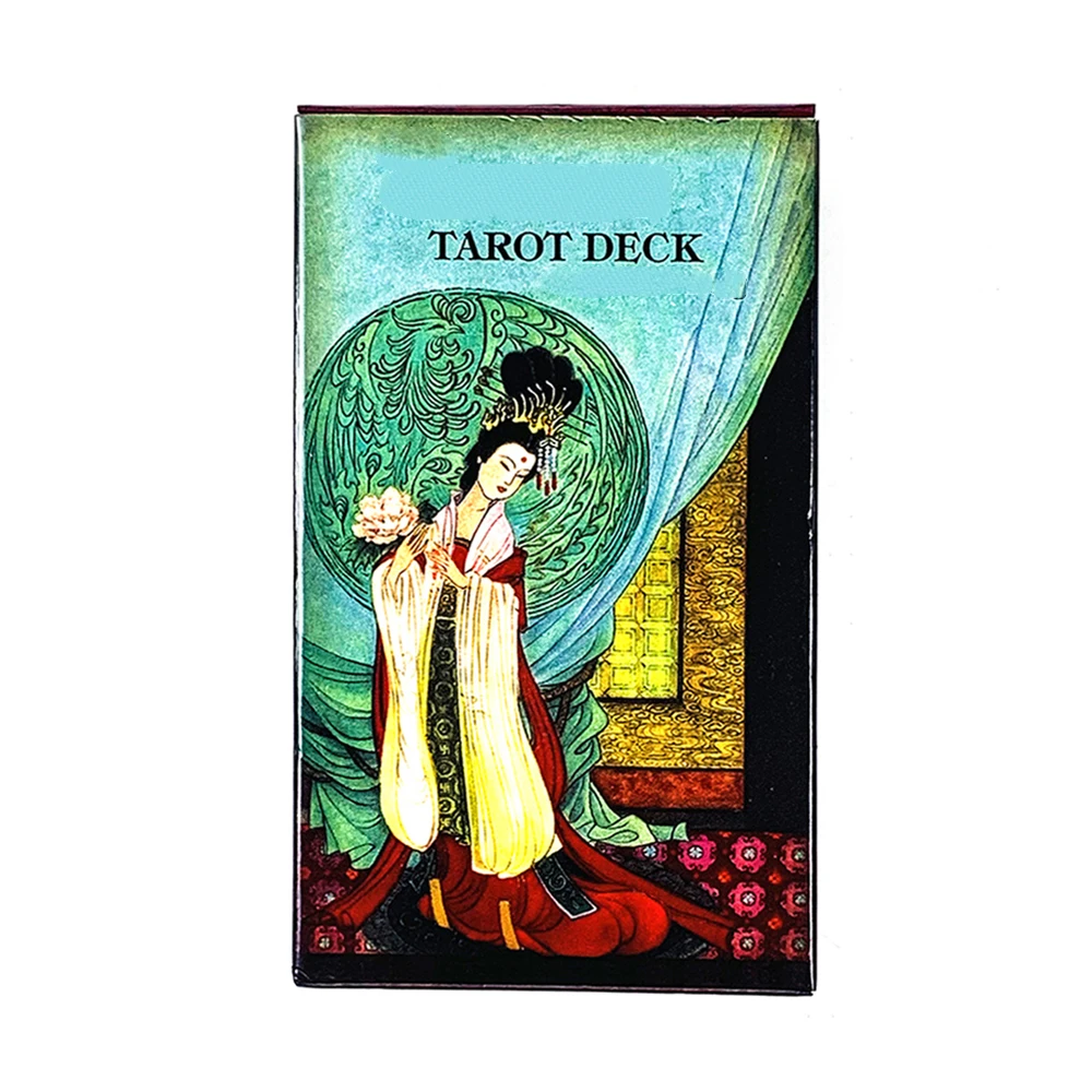 Baralho de Tarot A78 Novo, com Cartas Oraculares Secundárias, Versão em Inglês, Versão para Adivinhação. MDUG