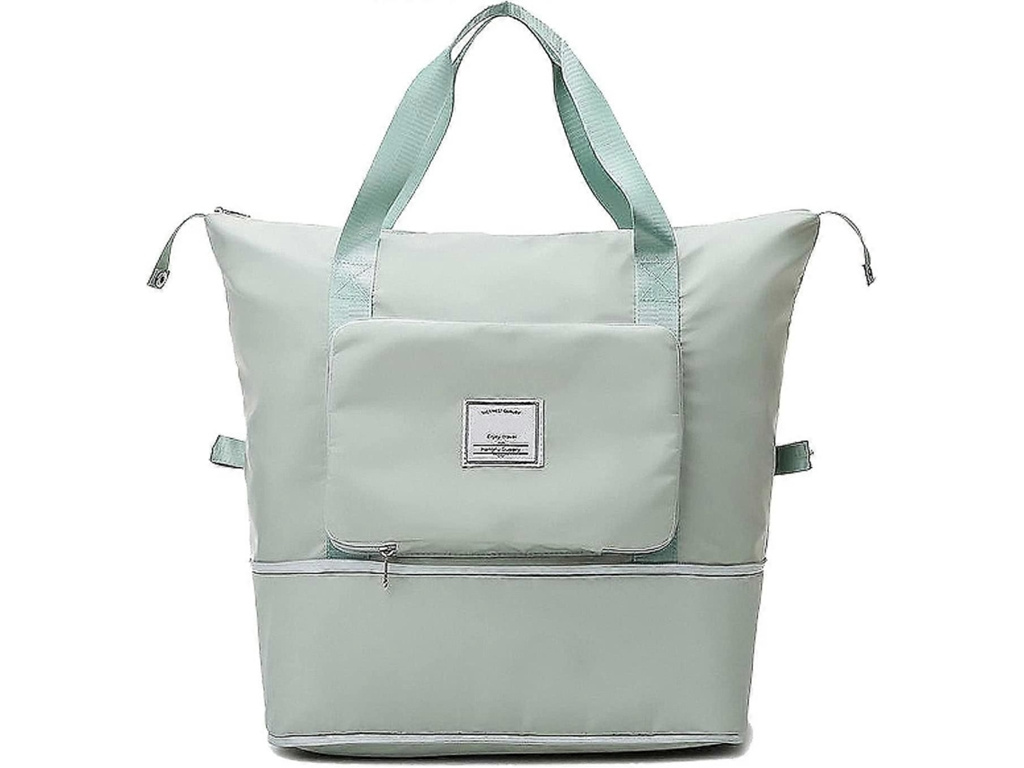 Mala De Viagem Dobrável, Portátil, De Grande Capacidade, Em Tecido Oxford Impermeável, Leve, Ideal Para Compras, Academia E Esportes (roxo Escuro).