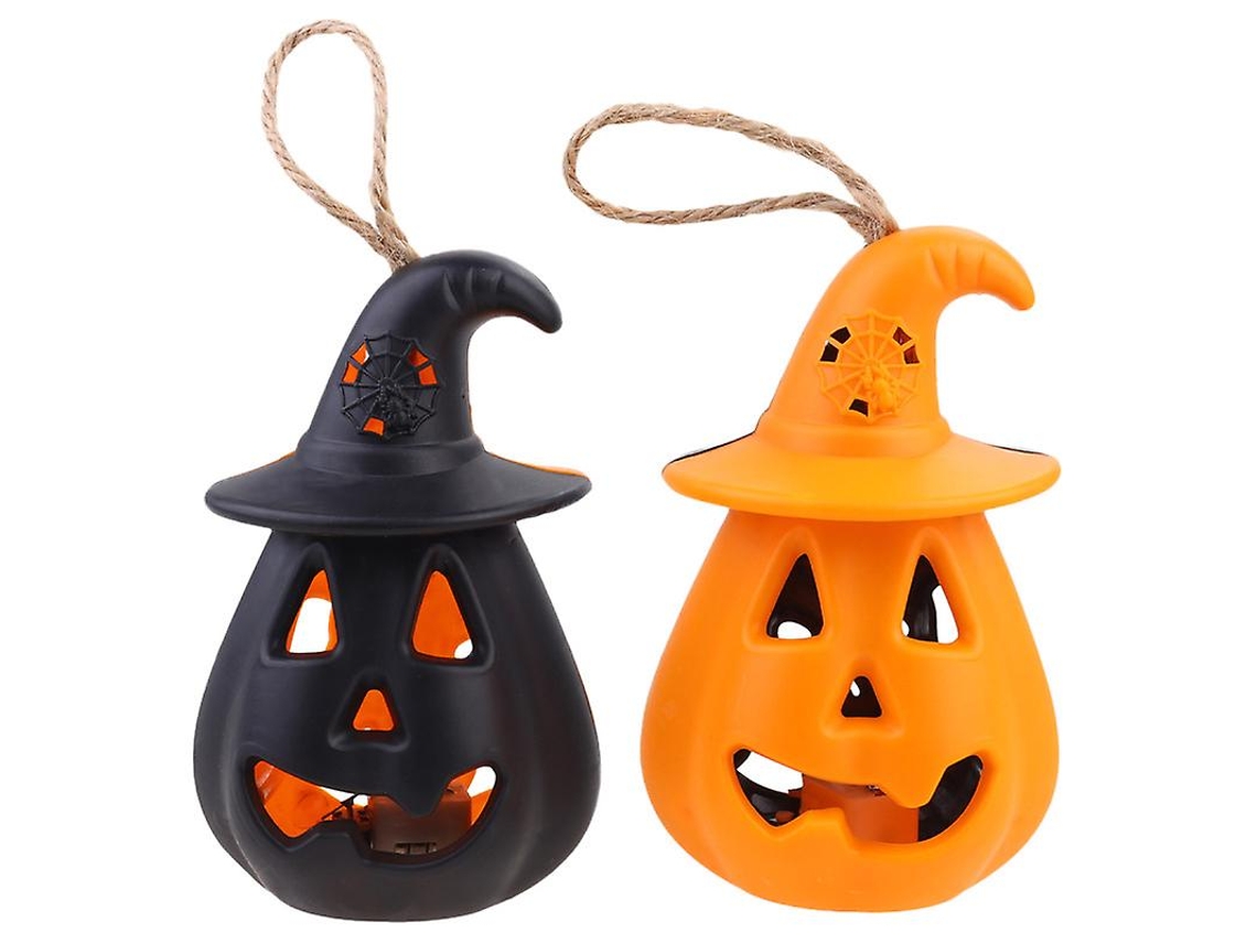 2 Peças de Lâmpada Tipo Vela de Halloween ALLINLESS