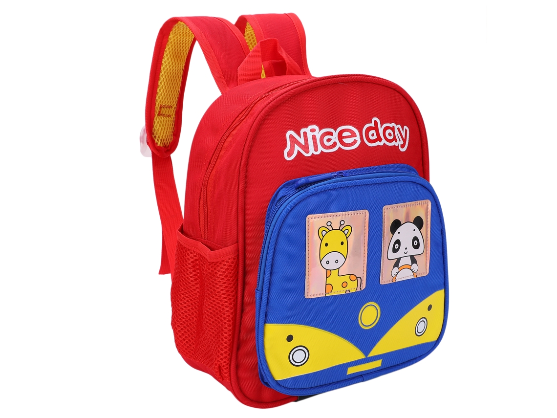 Primerox mochila Infantil Jardim de Infância Cartoon Animais Fofos Oxford Leve 6 Cores