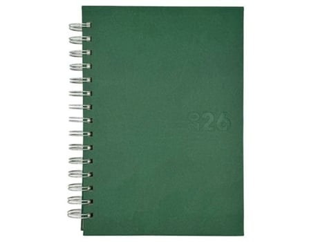 Agenda Didex Boston Verde 14,5 X 21 Cm 2026
