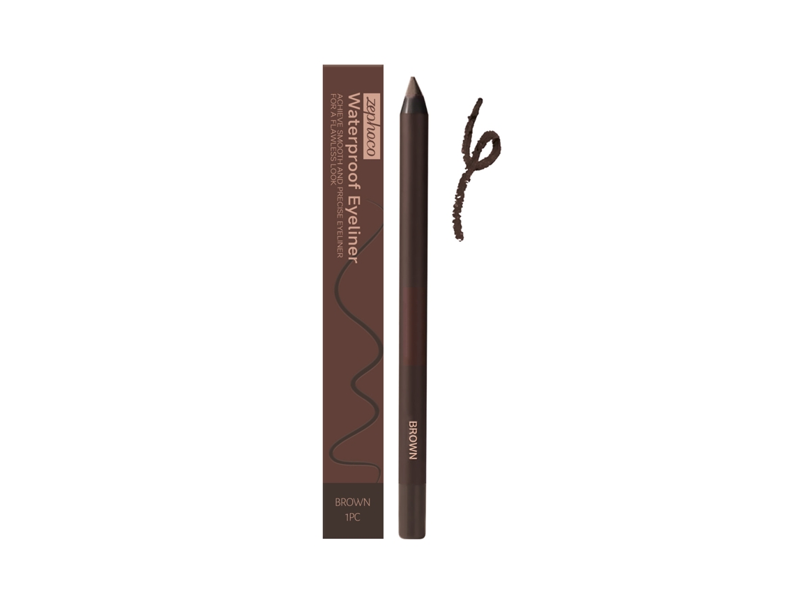 Eyeliner Marrom À Prova de Água, Fácil de Aplicar e com Alta Fixação LAXISCREED