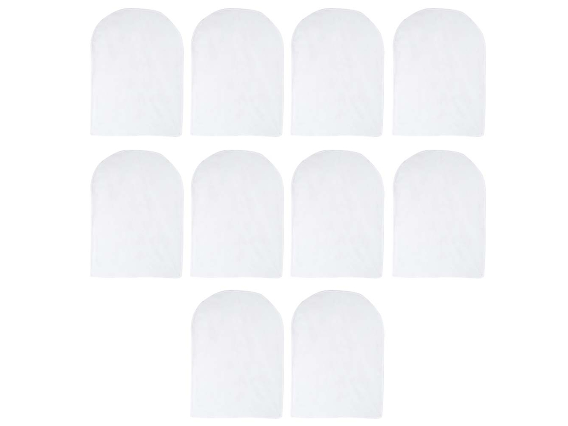 10pcs Capa de Poeira para Roupas Penduradas | S/MARCA