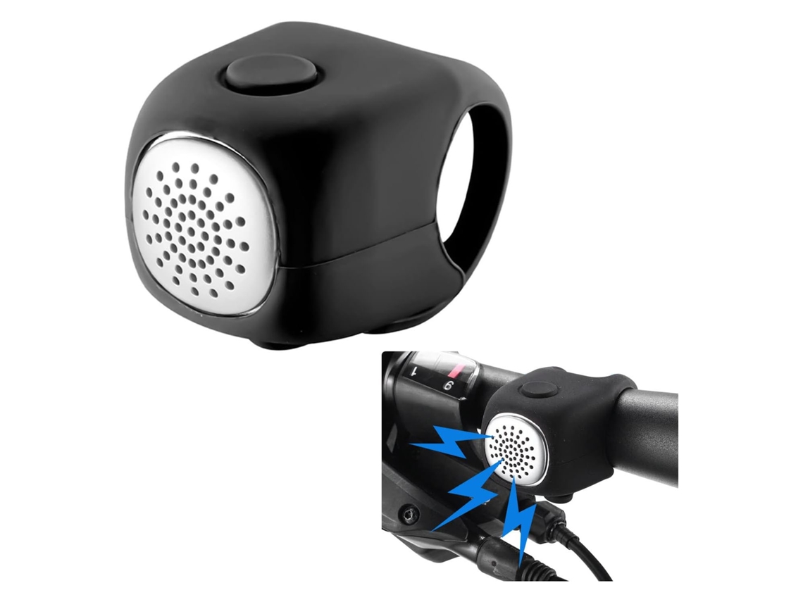 Campainha para Bicicleta, À Prova D'água, Preto AQUAFORGE