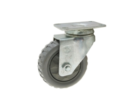 Rodízio Simples Aexit Com Conector De, Placa, Superior