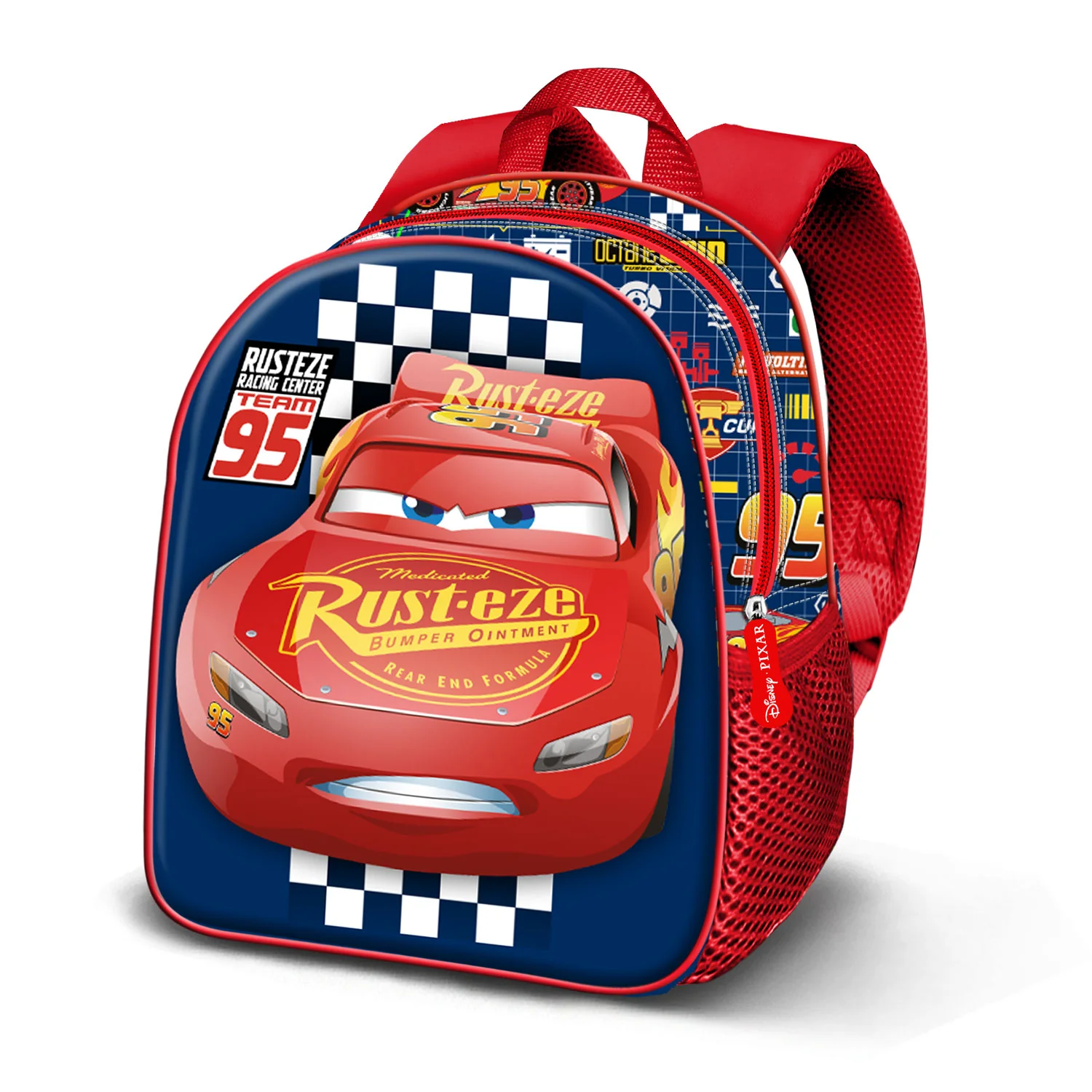 Mochila Cars 3d Cups 31 Cm