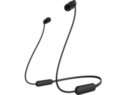 Auriculares Bluetooth SONY Wic200B (In Ear - Microfone - Preto)