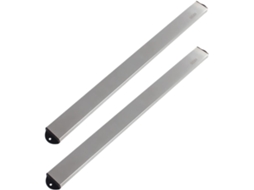 Suporte magnético para fachadas (2 peças), em aço inoxidável, para montagem na parede.