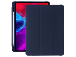 Capa De Tpu Para Tablet Com Airbag De Quatro Cantos E Três Dobras, À Prova De Choque, Para Ipad 2025/2022, 10ª/11ª Geração Digitallab Azul Escuro