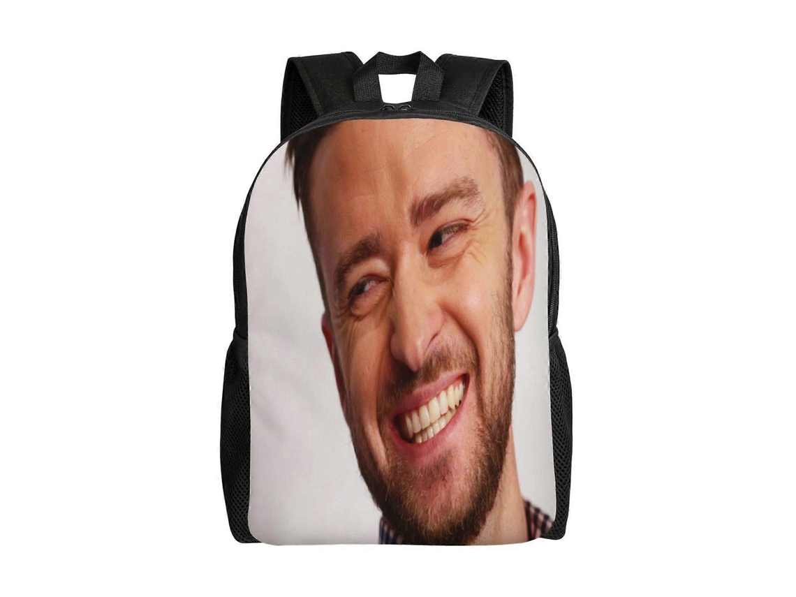 Mochila De Estudante Justin Yimberlake S24, Durável E Leve, Com Alça De Ombro Impermeável E Respirável C24 Olysi Shop