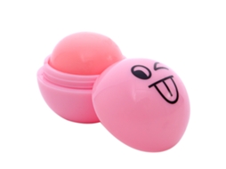 Bálsamo Labial Hidratante E Humectante De Cor Muda Redondo E Bonito (rosa)