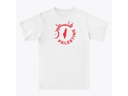 Palestine/falastin Jeriah Lau White T shirt Unisex Best Sellers Sizel ROCKINSTONE