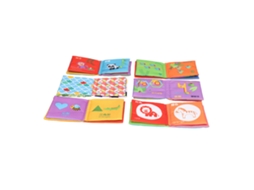 Mali conjunto de Livros de Tecido Educativos Interativos para Bebê Aprendizagem Precoce