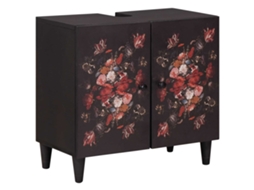 Vidaxl Armário De Lava-louça Com Porta Multicolor 62 X 33 X 58 Cm