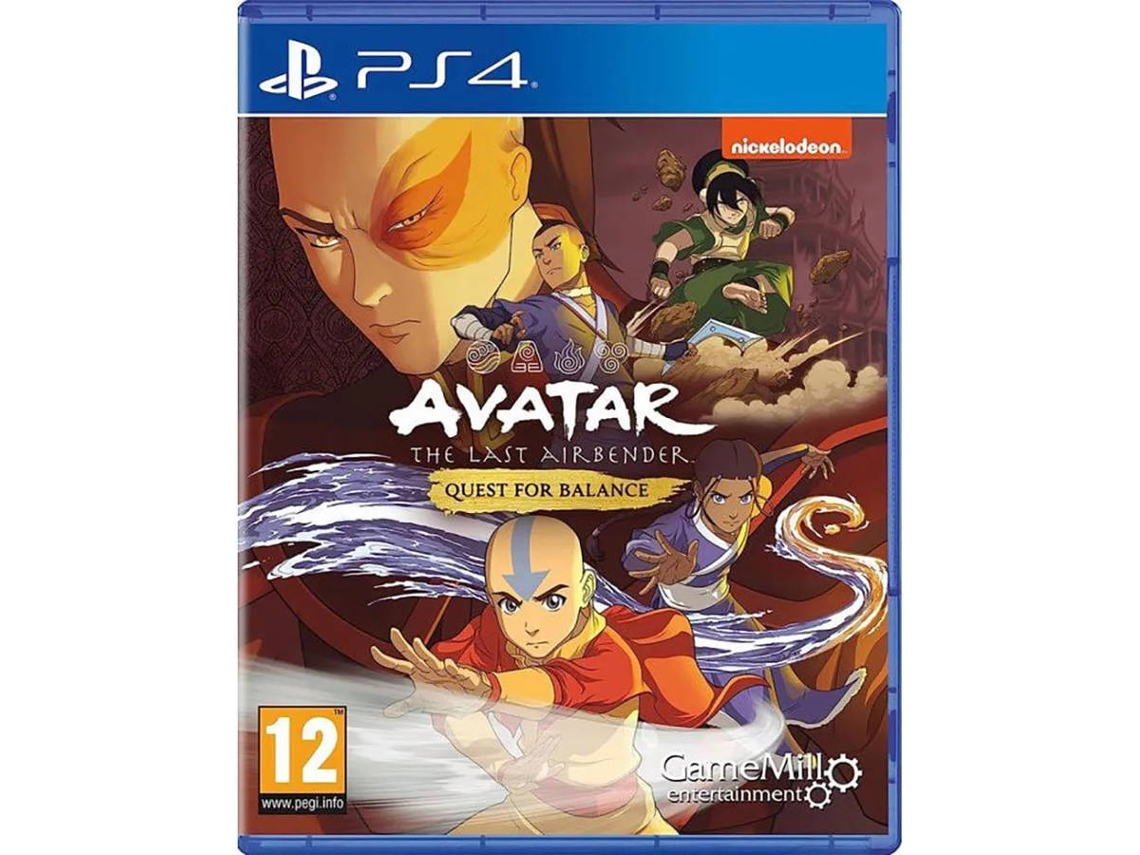 Jogo PS4 Avatar The Last Airbender: Quest for Balance