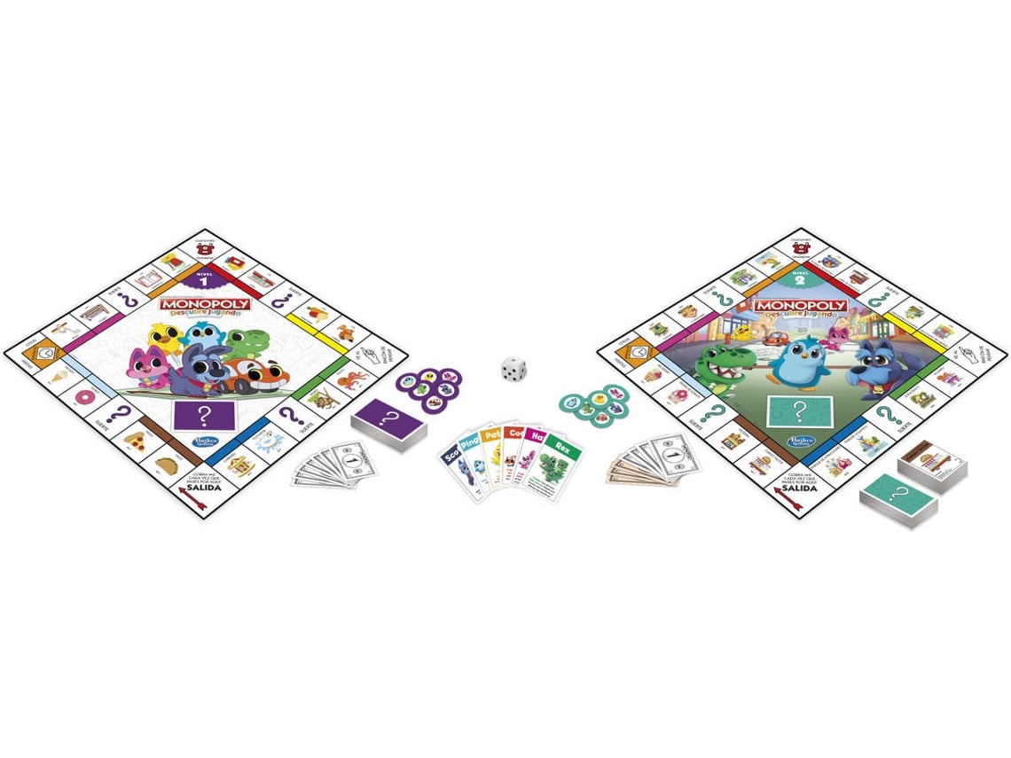 Jogo de Tabuleiro MONOPOLY Junior (Idade Mínima Recomendada: 4