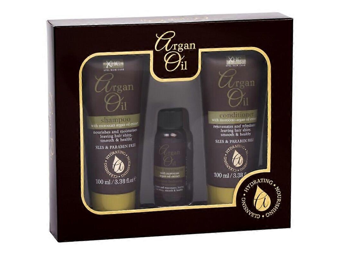Conjunto De Presente De Cuidado Capilar Com Óleo De Argan