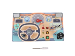 Mali volante de Brinquedo Madeira Educativo para Crianças Jogo de Dirigir Simulado Aprendizagem Precoce