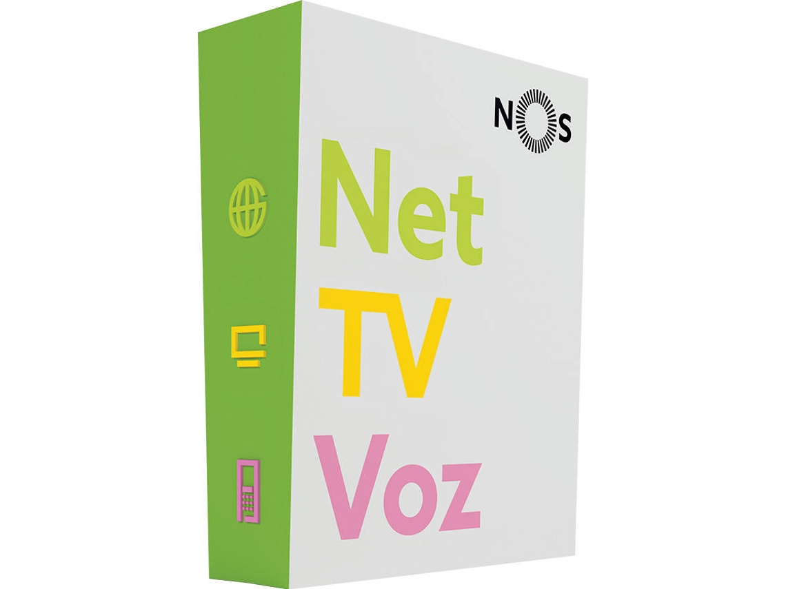 Pacote TV NOS 3 UMA 4K (180 Canais - 500 Mbps - 60 GB Net Móvel)