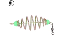 Spring Bait Lure (with Luminous Beads, Explosion Hook Spring)