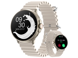 Smartwatch YIZHOOD Te612 Mais de 100 Tipos de Modalidades Desportivas Branco