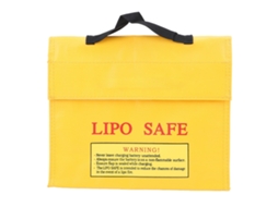 Mali bolsa Segura para Bateria Lipo Fechamento com Velcro Prova de Incêndio e Explosão