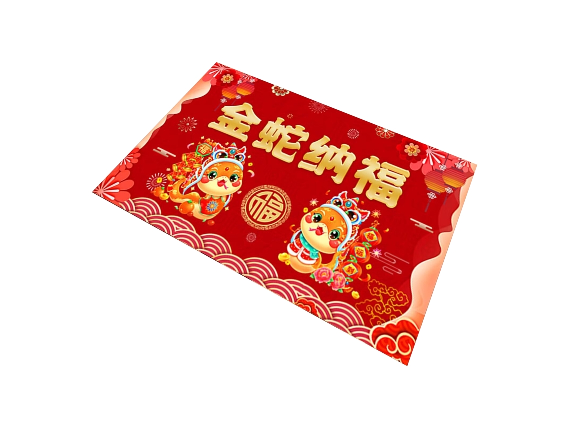 Morcego Decorativo Oriental 80cm X 120cm para Boa Sorte e Proteção LAXISCREED