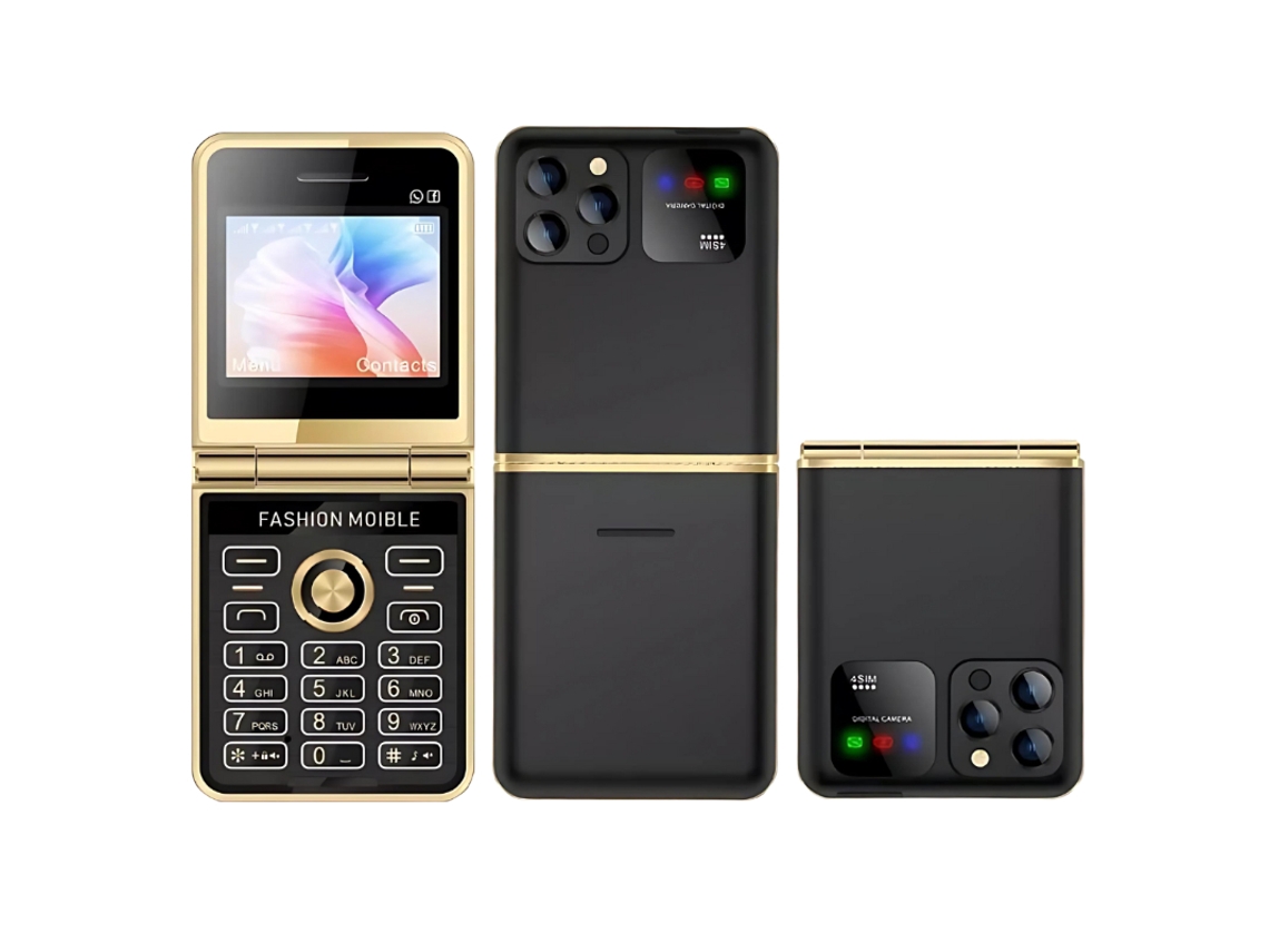 Telemóvel Dobrável P20 Preto Oem
